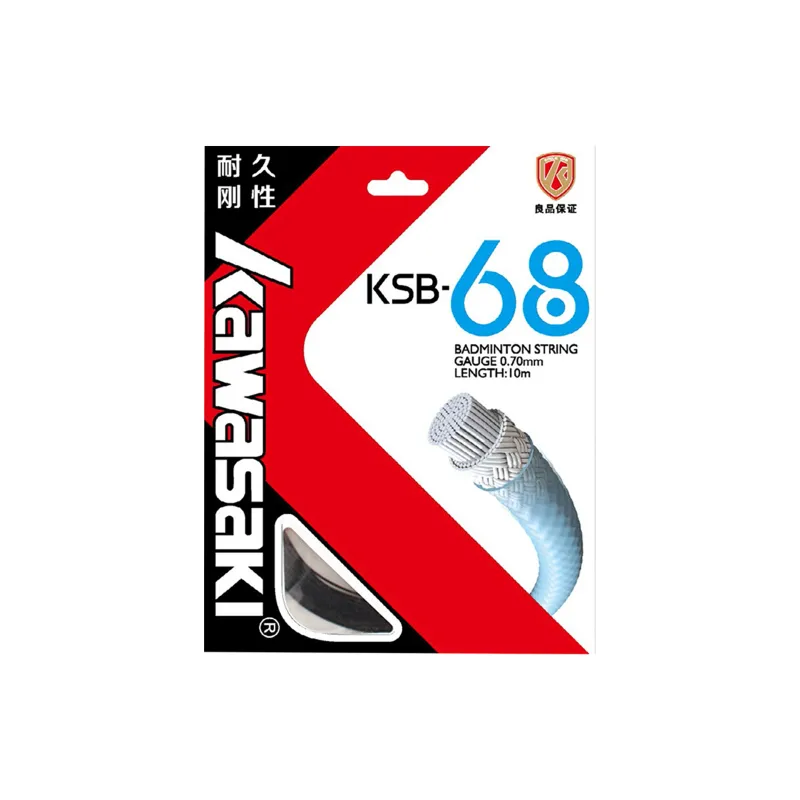 Kawasaki Super Pound Series Stretch Type Badminton Racket Strings Training/Competition Unisex 0.7mm*10m-6