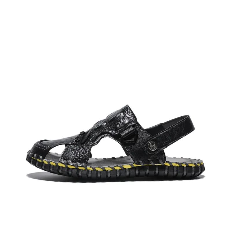 QIUTEXIONG Slip Resistant Breathable Abrasion Resistant Cushioning River Trekking Shoes Men's-10