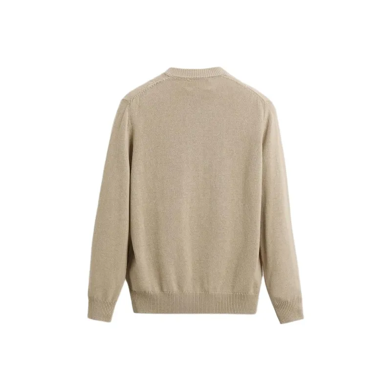 ZARA Knitwear Men Beige-1