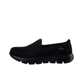 Skechers Go Walk Evolution Ultra Low Top Casual Shoes Women's Black