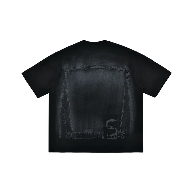 SINBOS T Shirts Men Tide Night Black-1