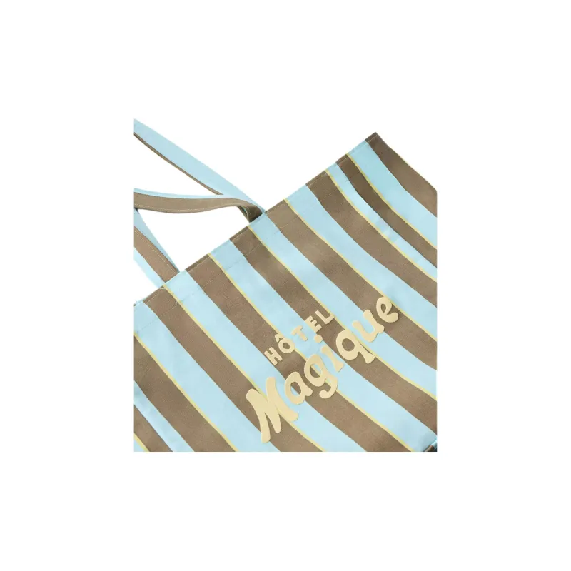 ZARA Cotton Handbag Trumpets Kids' Blue-5