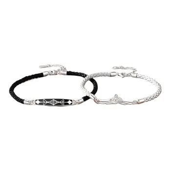 CHAOHONGJI 925 Sterling Silver Bracelets Unisex