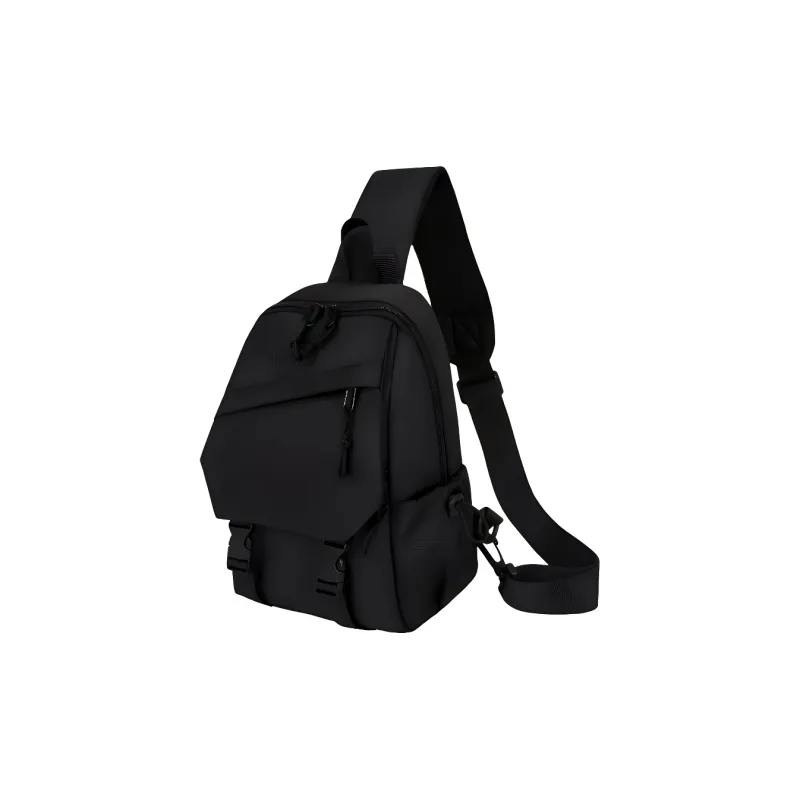 Techson Nylon Sling Bag Regular Unisex Multicolor-1