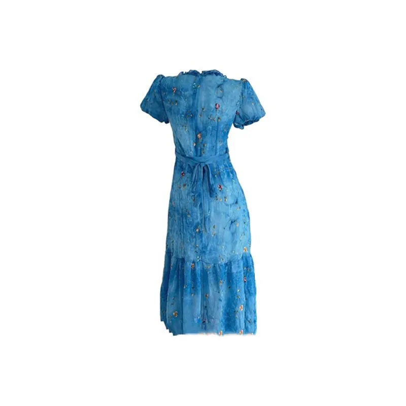 Zukizuki Short Sleeved Dress Women's-6