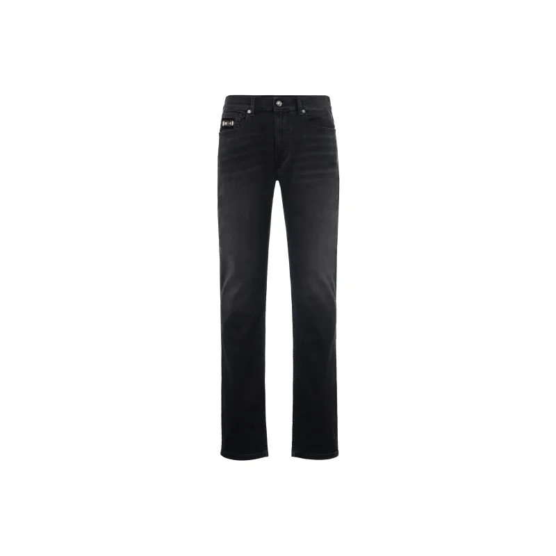FANSIZHE FW24 Jeans Men's Black Gray Color-0