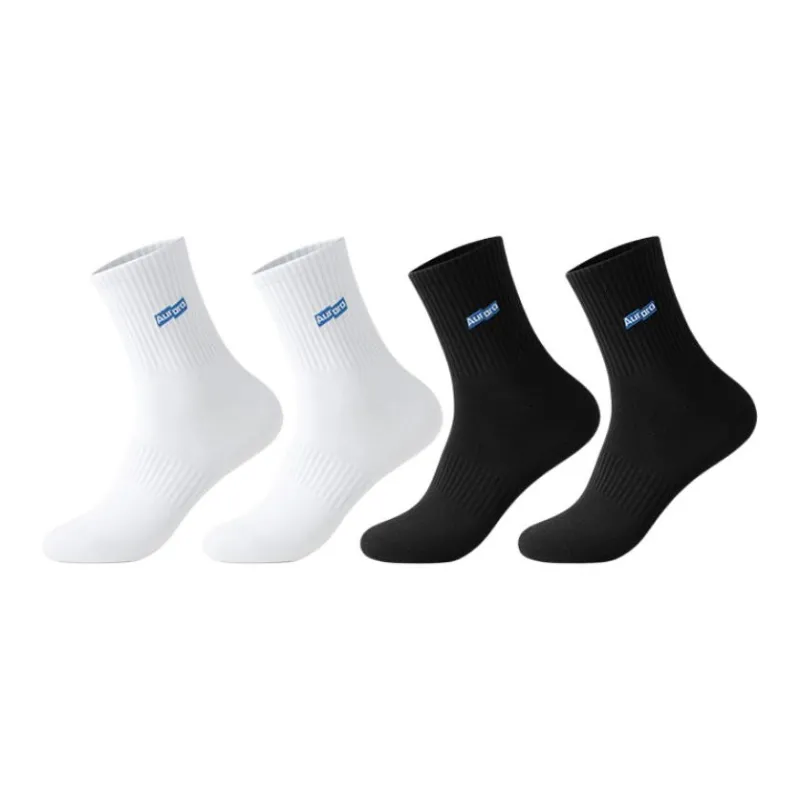 LUYOUYE Mid Calf Socks Men's 4 Pack-10