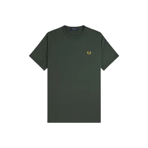 FRED PERRY T Shirts Men Green