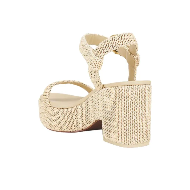 CULT GAIA Clara One Strap Sandals 8.3cm Women's Beige-3