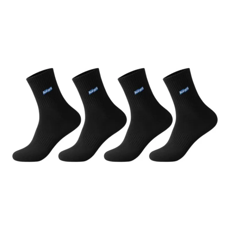 LUYOUYE Mid Calf Socks Men's 4 Pack-40