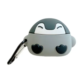 Baohuguang Compatibility Apple AirPods 3/1/2/Pro TPU Fashion Minimalist Style Cute Penguin Headphone Cases