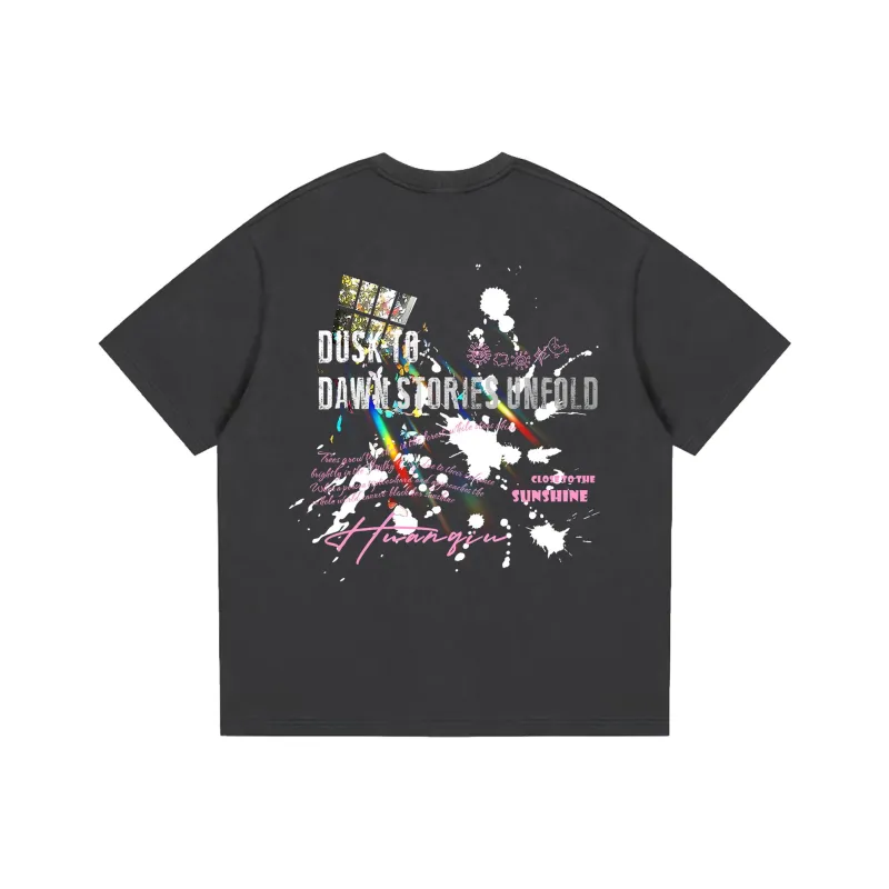 HUANQIU T Shirts Unisex-16