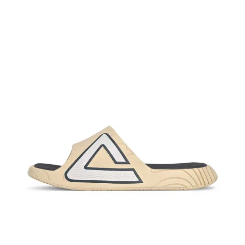 PEAK Tai Ji1.0 EVA Quiet Slip Resistant Antibacterial Slide Slippers Men's Light Khaki