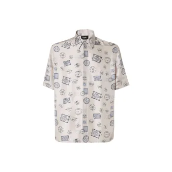 FENDI Shirts Men White