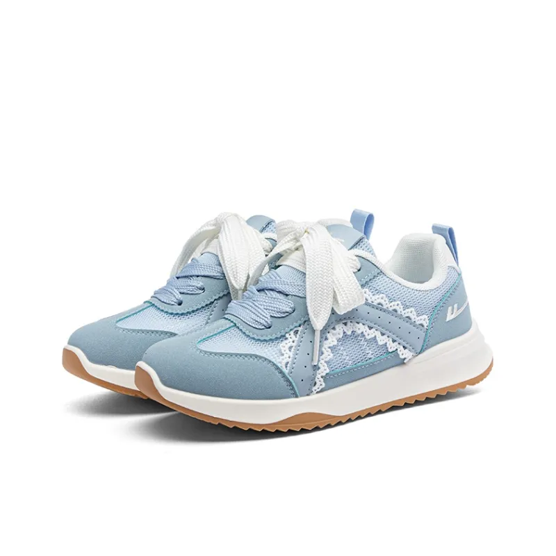 Warrior Abrasion Resistant Height Increasing Slip Resistant Low Top Casual Shoes Women's Blue-2