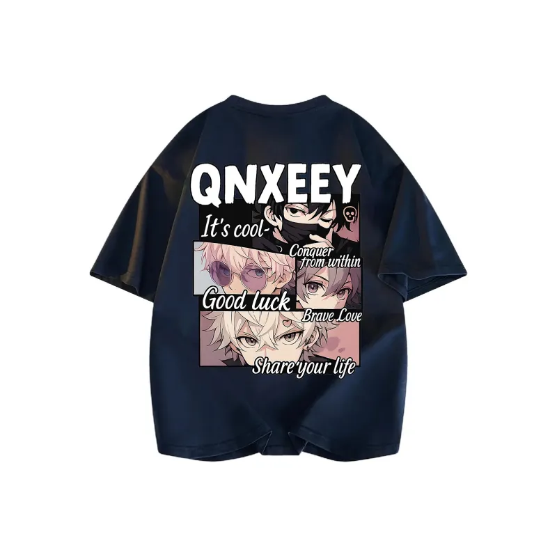 Qnxeey T Shirts Unisex-21