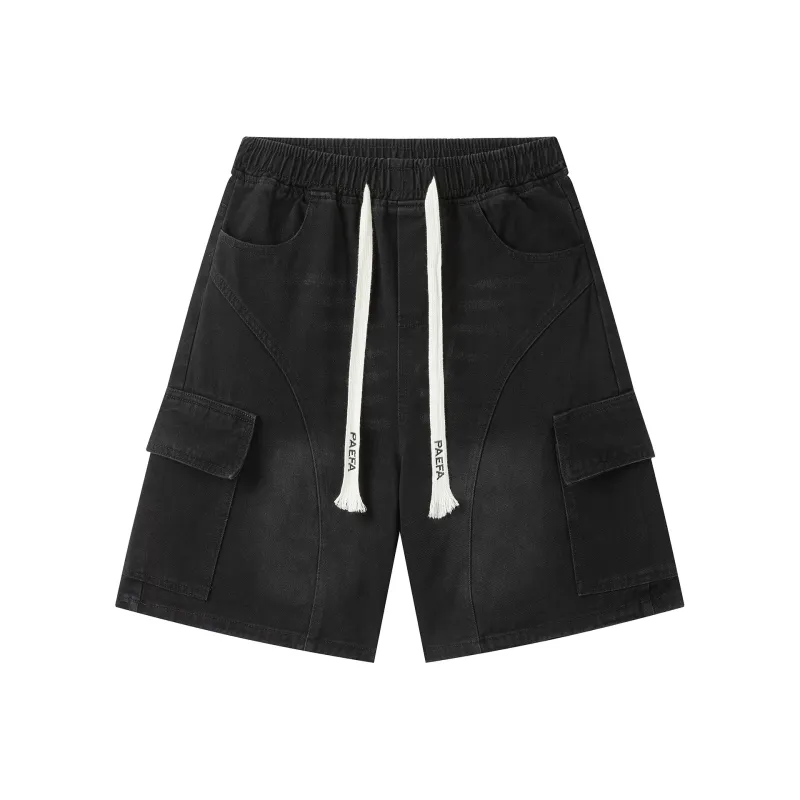 PAEFA Denim Shorts Unisex-4