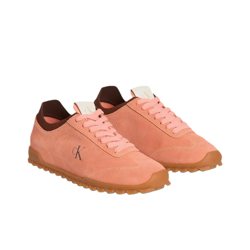 CKJ CALVIN KLEIN JEANS Low Top Casual Shoes Women's Orange-2