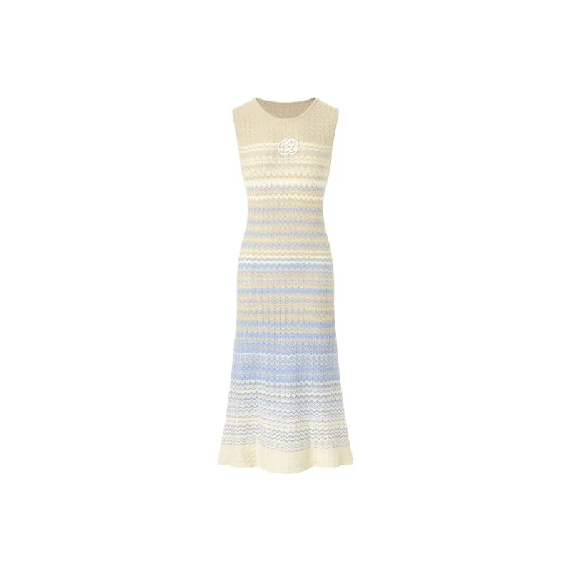Fish Rabbits Sleeveless Dress Women's-0