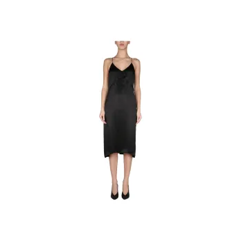 DSQUARED 2 Undervest V Neck Midi Dress