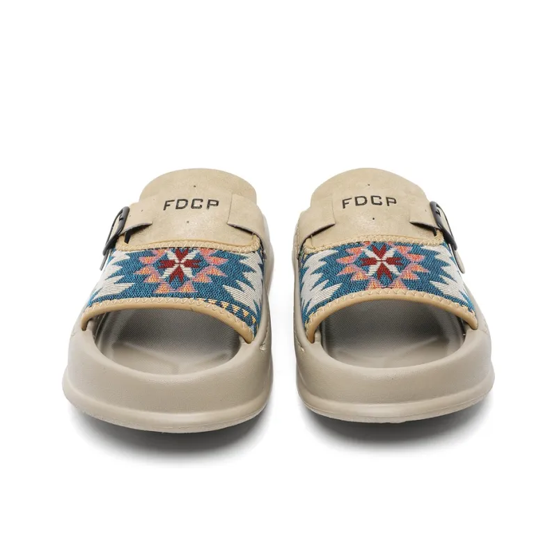 Ritai Slip Resistant Abrasion Resistant Slide Slippers Men's-2