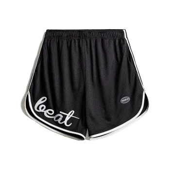 MADEN Casual Shorts Men Tranquil Black, Loose Fit Runs Large