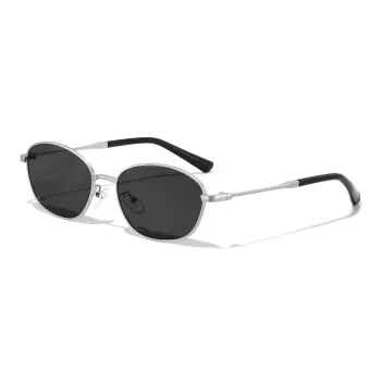COLORE.IN Alloy Oval Sunglasses Unisex