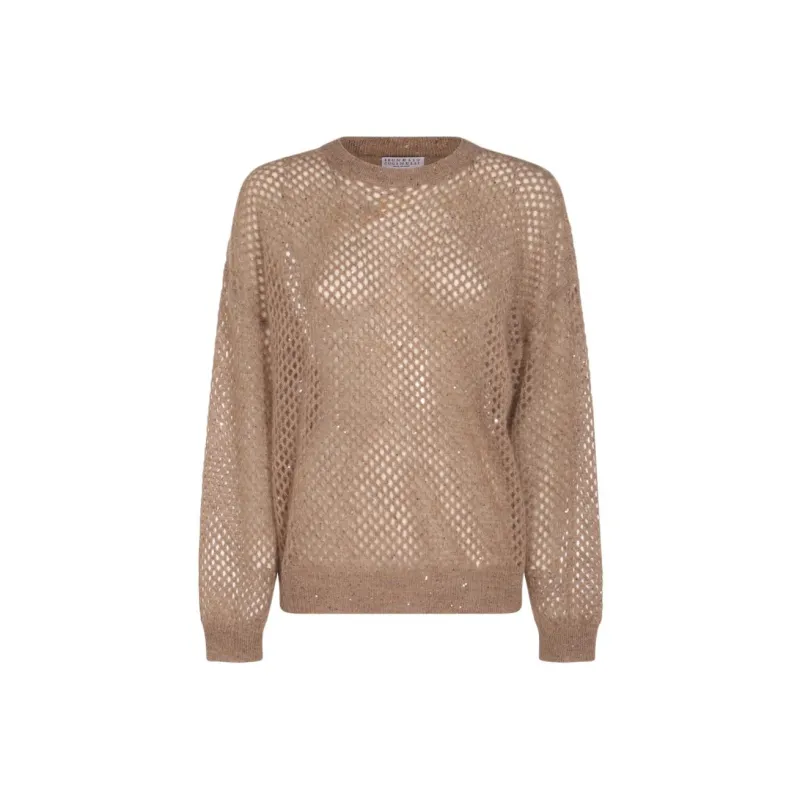 Brunello Cucinelli Open knit Sweater-0