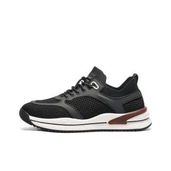 BELLE Casual Shoes Men Low Top Black, Gray