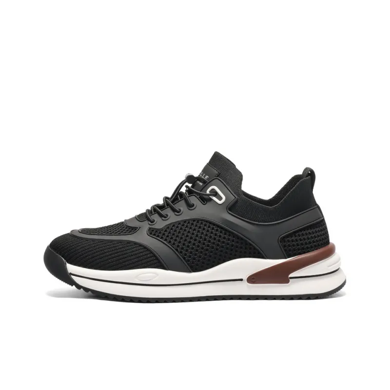 BELLE Casual Shoes Men Low Top Black, Gray-0