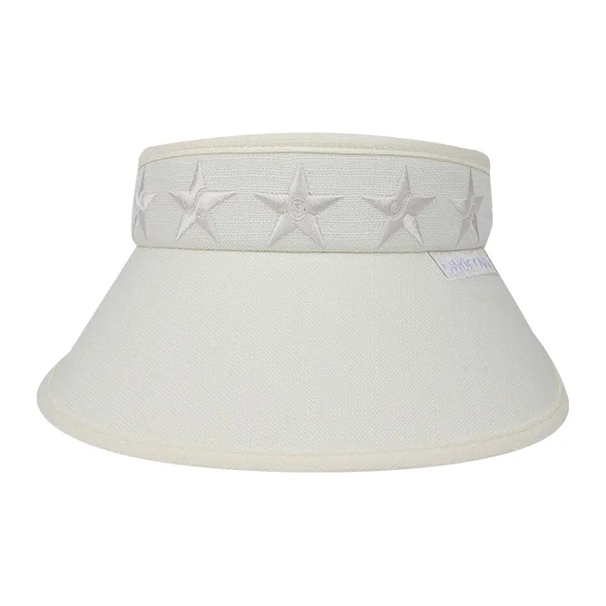 SWOFCARE Polyester Visor Cap With Sun Protection Unisex-1