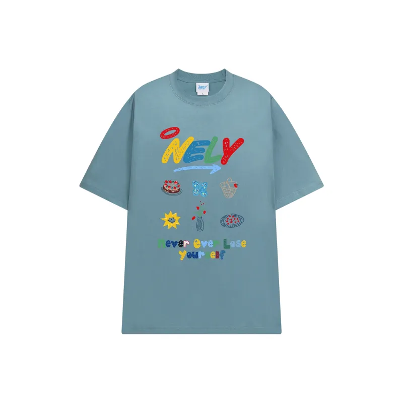 NELY Drop Shoulder Sleeve T Shirt Women's-30