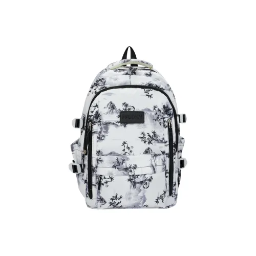 Sinbach Nylon Fabric Backpack Regular Women's Multicolor