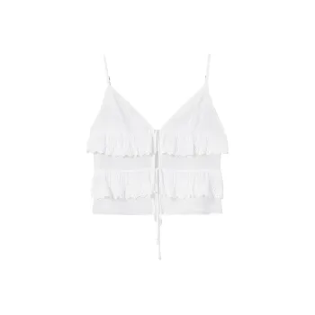Miss Sixty Tank Tops Women's White