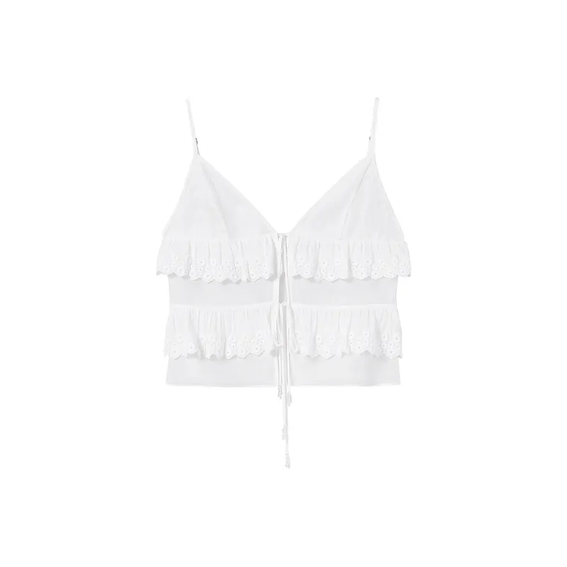 Miss Sixty Tank Tops Women's White-0