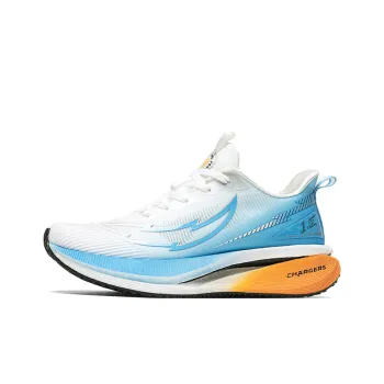 NFL Low Top Running Shoes Men's White Blue