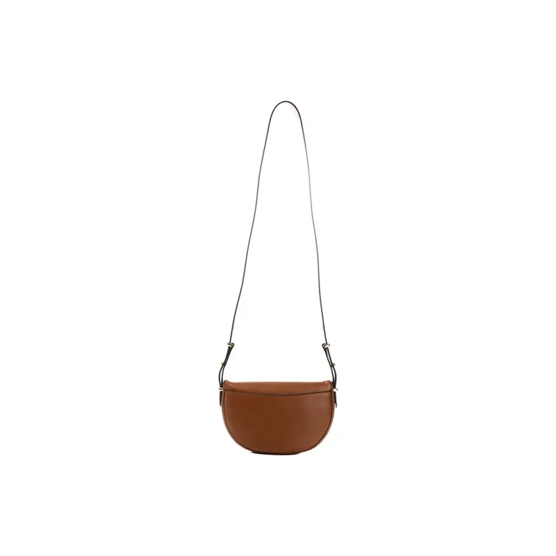 PRADA Calfskin Crossbody Bag, Shoulder Bag Women's Brown-5