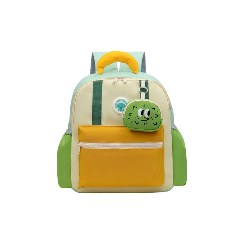 Juju Jimmy Nylon Backpack Regular Women's Pink/Green/Blue-1