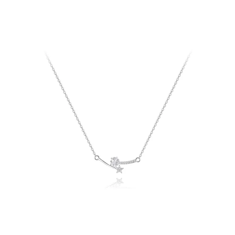 BLANK IN BLANK Sterling Silver Necklaces Women's Bestie Girlfriend Couple Box Birthday-8