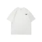 White with Black Print