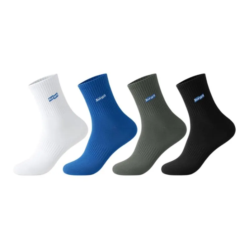 LUYOUYE Mid Calf Socks Men's 4 Pack-50