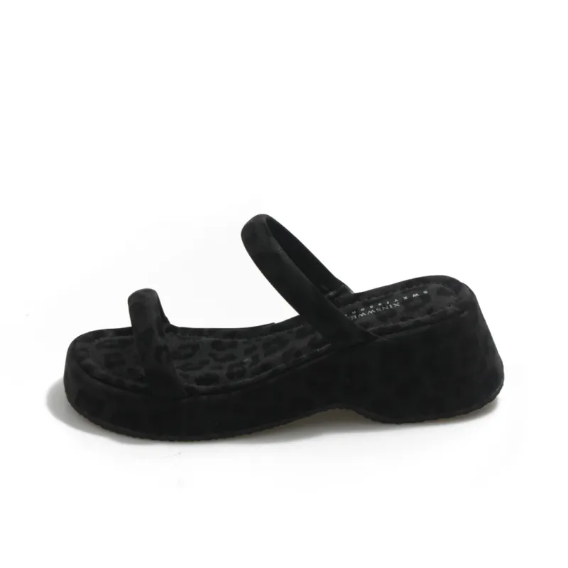 AFJI Rubber Sole Abrasion Resistant Slide Slippers Women's-14