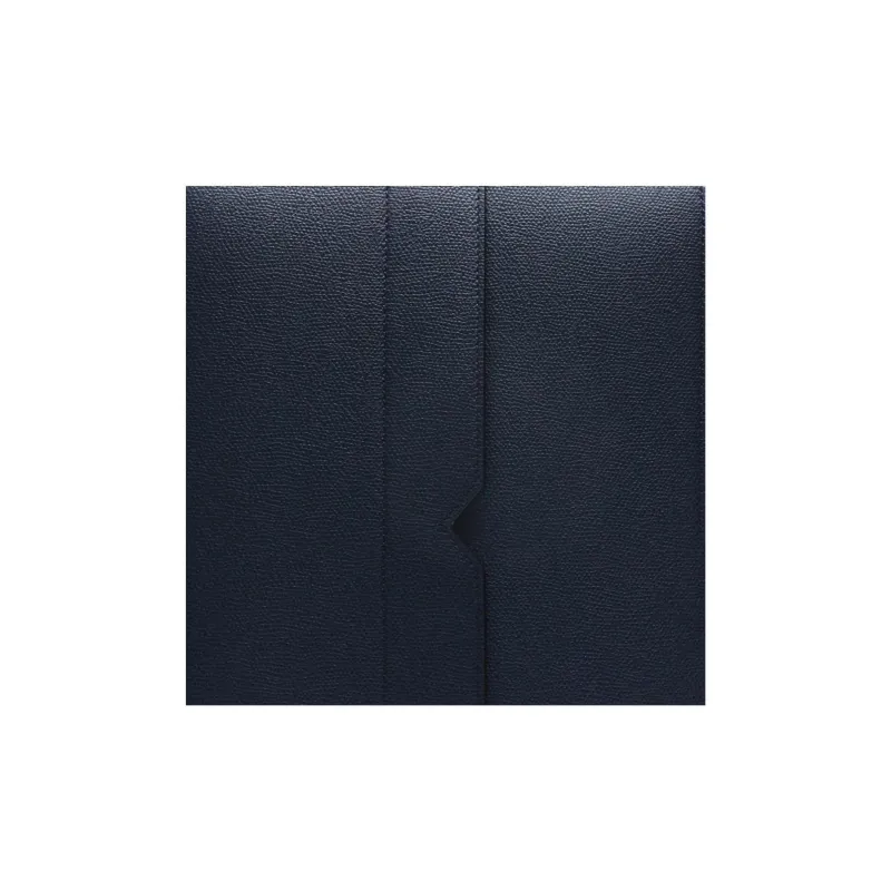 Valextra V - Line Millepunte Calfskin Handbag Backpack Men's Dark Blue-3