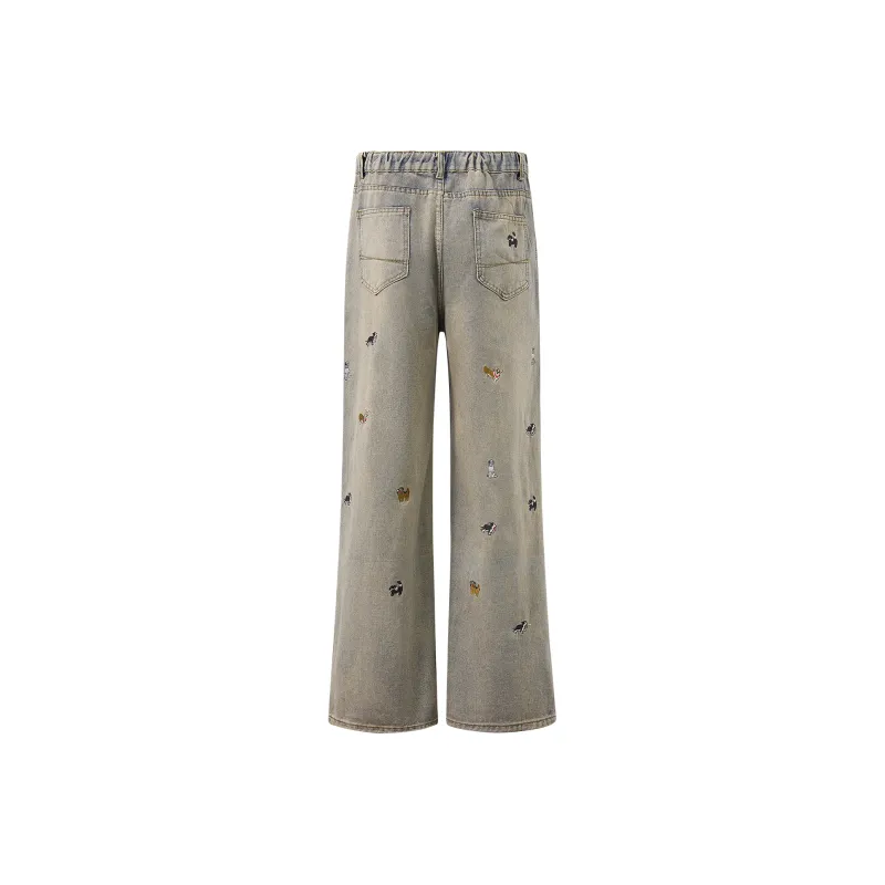 SIMPLE RIMLESS/SRME Jeans Unisex-3