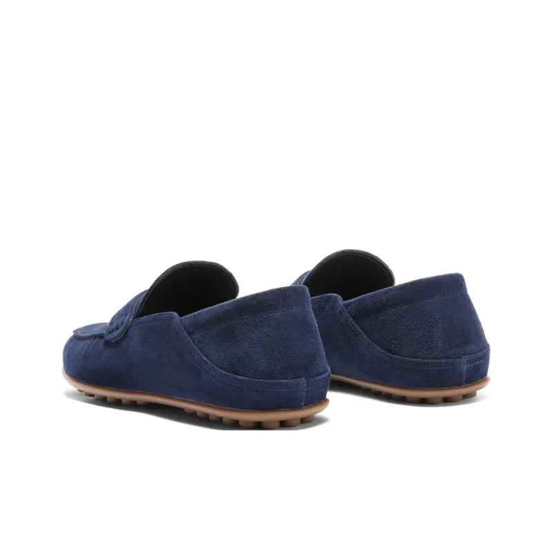 BELLE Gommino Loafers Men Gray, Earth Yellow, Blue-11