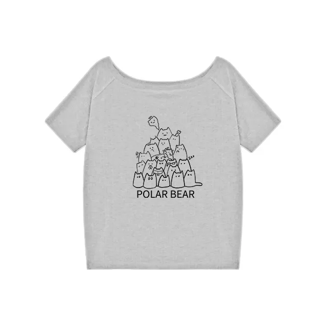 POLAR BEAR T Shirts Women's-4