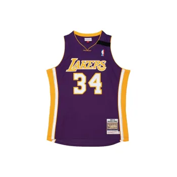 Mitchell Ness 'NBA La Lakers 1999 Shaquille O'Neal' Authentic Jersey