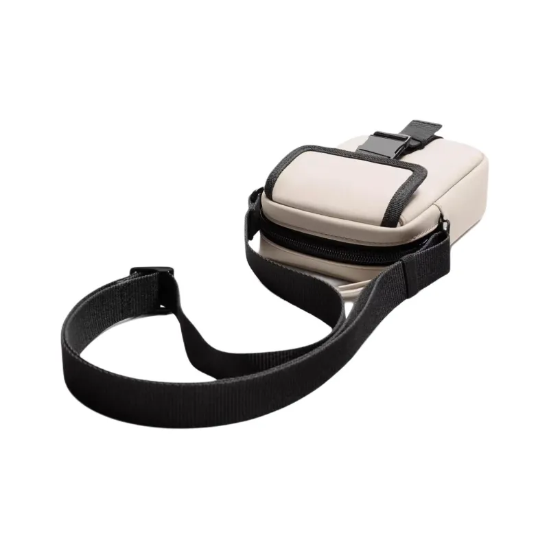ZARA PU Crossbody Bag Men's Gray White-2