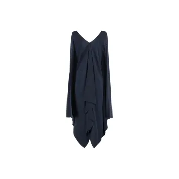 Gianluca Capannolo Long Sleeved Dress Women's Blue