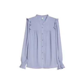 Mambe Shirts Women's Blue